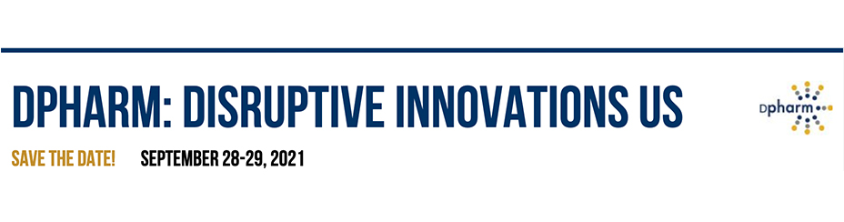 DPHARM: Disruptive Innovations US 2021 banner