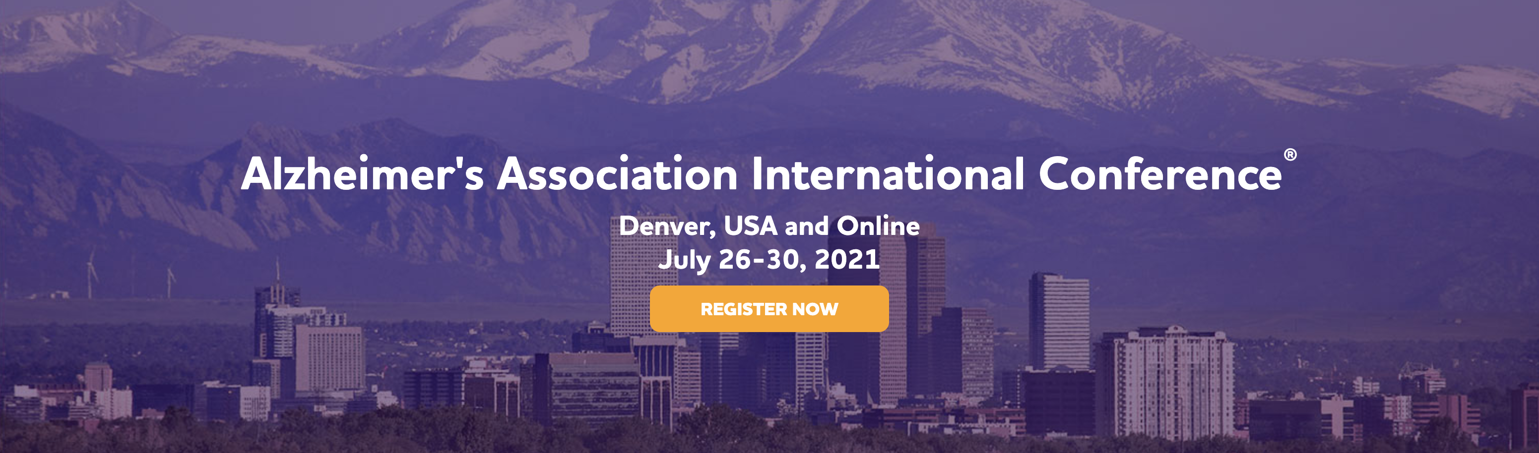 AAIC Conference 2021 Denver header image