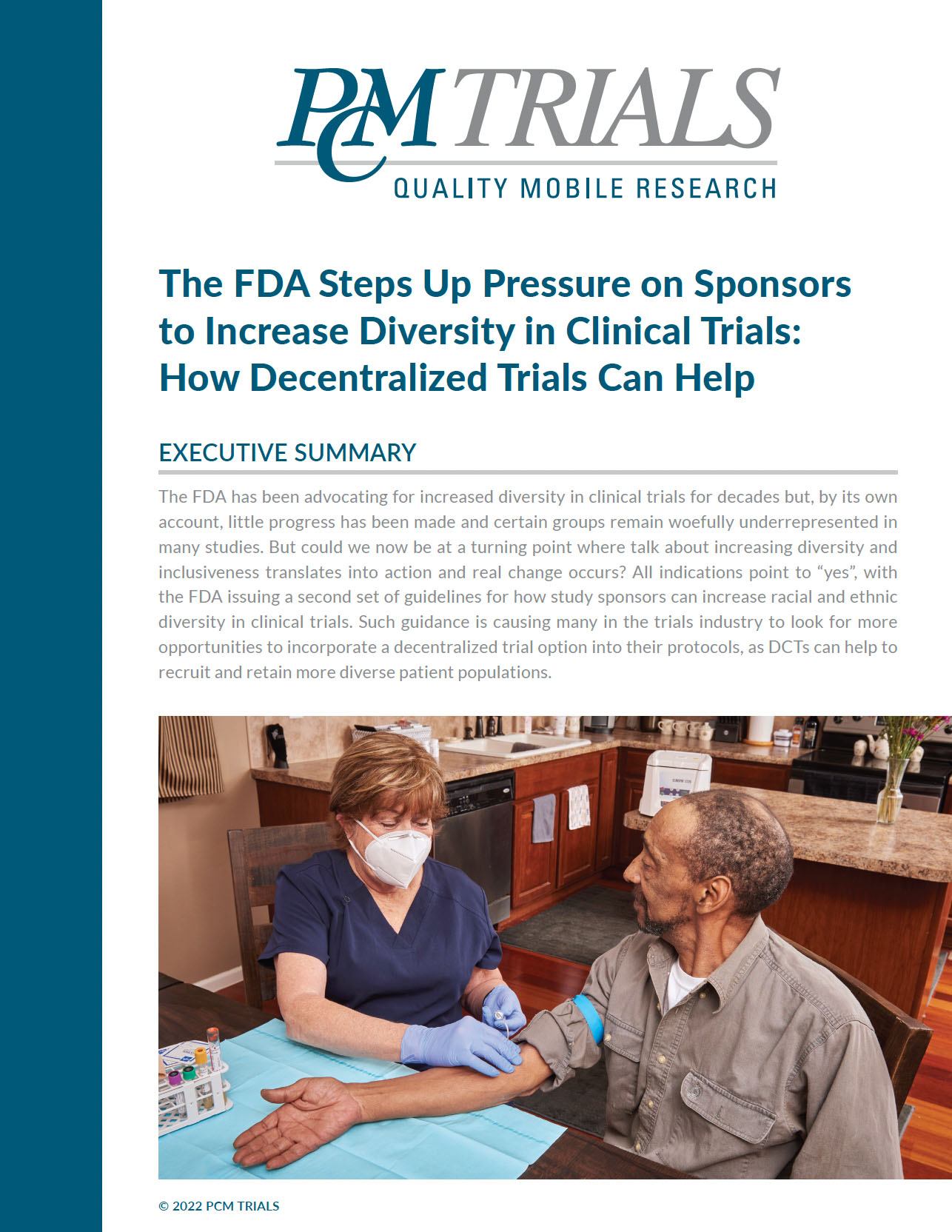 White paper Diversity in Trials cover page