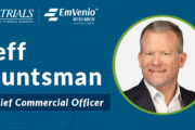 PCM Trials and EmVenio Research Announce the Appointment of Jeff Huntsman as Chief Commercial Officer